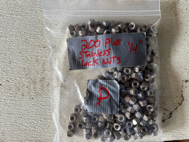 200+ Stainless lock nuts